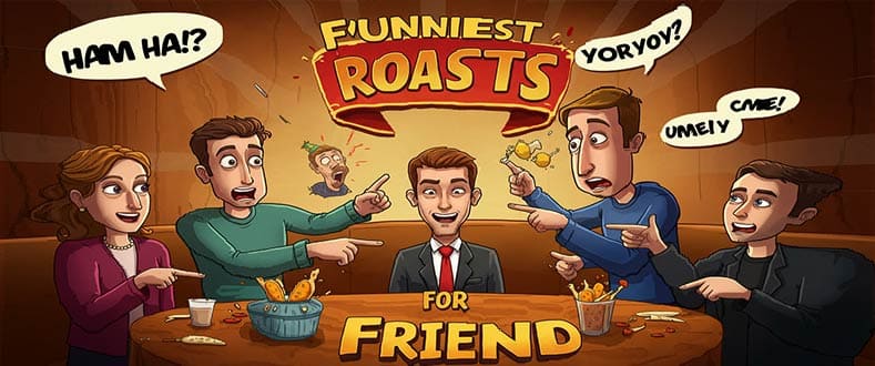 Best Funniest Roasts For Friends