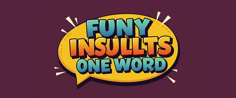 Funny-Insults-One-Word
