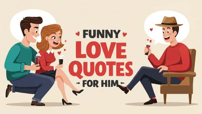 Funny Love Quotes for Him
