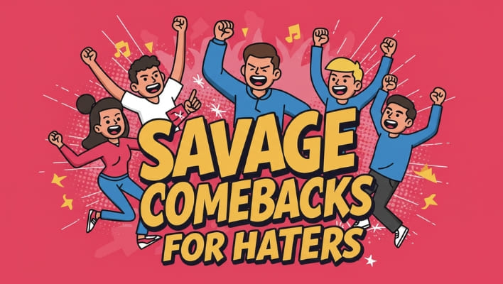 Savage Comebacks for Haters
